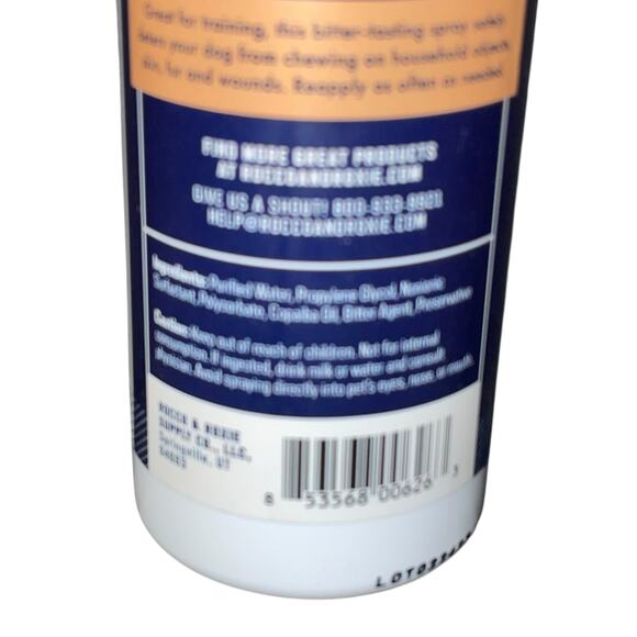 Lot of 3 Rocco & Roxie No Chew Extreme Bitter Spray Dogs Stop Chewing 8 oz Each - Picture 7 of 12